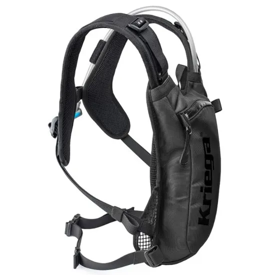 Раница Kriega HYDRO 2 Black – хидратираща мото раница с QUADLOC-LITE™ система