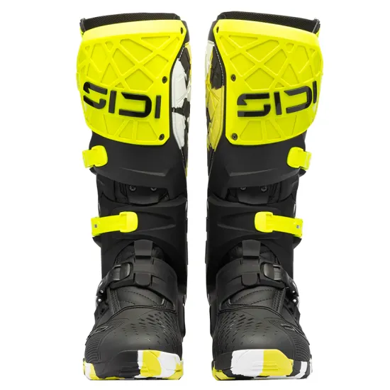 Мотокрос ботуши SIDI Crossair X RACR 222 Black – защитни офроуд ботуши с екзоскелет и подметка Materiis