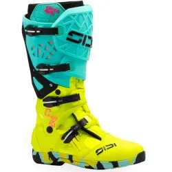 Мотокрос ботуши SIDI CROSSAIR X MINT/FLUO YELLOW