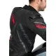 Кожен мото екип SHIMA HYPER-RS Black Fluo Red клас AAA за писта