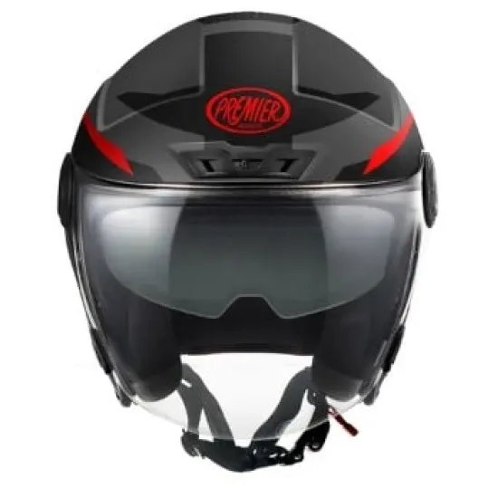 Скутерова каска Premier City Fly Evo FA 17BM – джет каска с вътрешен визьор