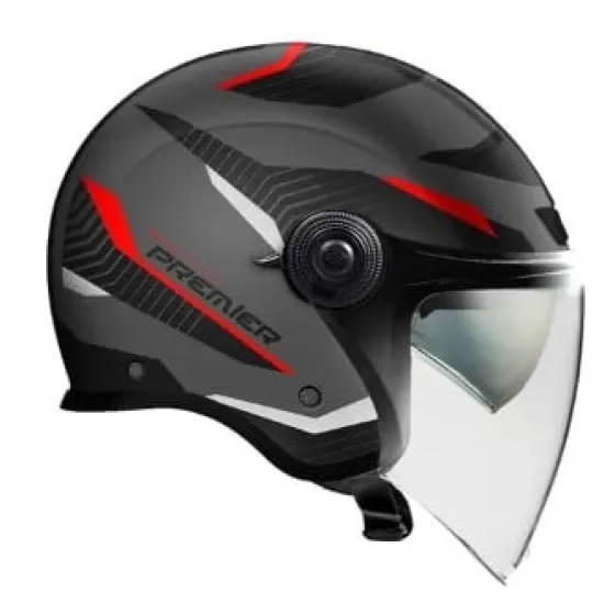 Скутерова каска Premier City Fly Evo FA 17BM – джет каска с вътрешен визьор