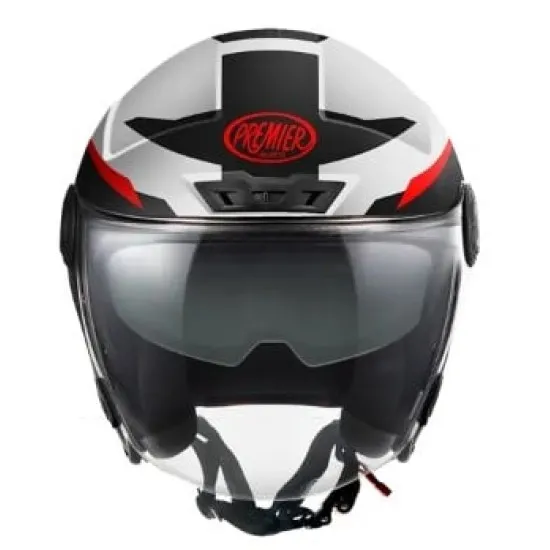 Скутерова каска Premier City Fly Evo FA 8 – джет каска с вътрешен визьор