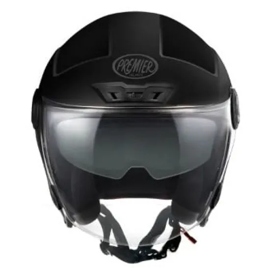 Скутерова каска Premier City Fly Evo U9 BM – лека джет каска с вътрешен визьор