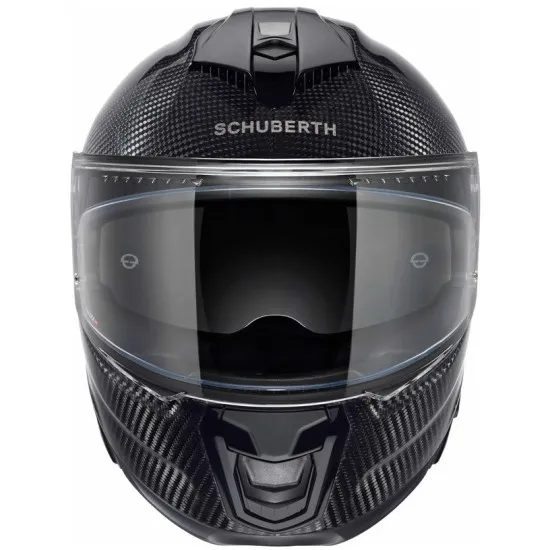 Карбонова мото каска SCHUBERTH S3 Carbon Black ECE 22.06 със слънчев визьор