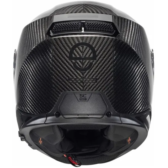 Карбонова мото каска SCHUBERTH S3 Carbon Black ECE 22.06 със слънчев визьор