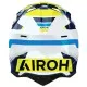 Мотокрос каска AIROH WRAAAP VISION Yellow/Blue Gloss – HRT черупка и гланцова графика