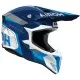 Мотокрос каска AIROH WRAAAP VISION Conquer Blue Gloss – HRT черупка и оптимална вентилация