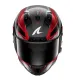 Каска Shark AERON Mekarium Black Red White с карбонова черупка и ECE 22.06