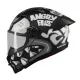 Каска AXXIS FENIX ANGRY FACE B2 MATT с HIRP черупка и ECE 22.06 сертификат