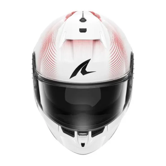 Каска SHARK SKWAL i3 SPEED-TECH BLACK/RED/WHITE – каска с вградени LED стоп светлини