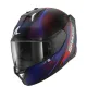 Каска SHARK SKWAL i3 SPEED-TECH Black Red Blue с LED стоп светлини ECE 22-06
