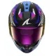 Каска SHARK SKWAL i3 SPEED FANCY BLACK BLUE PURPLE с LED светлини и Pinlock 70