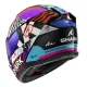 Каска SHARK SKWAL i3 SPEED FANCY BLACK ORANGE PURPLE WHITE с LED стоп светлини
