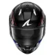 Каска SHARK SKWAL i3 LIGHT-BLUR BLACK/BLUE/RED – каска с вградени LED стоп светлини