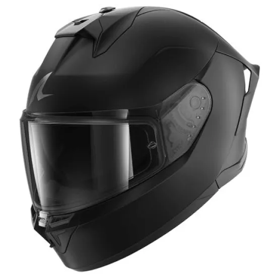 Каска SHARK Skwal Cup Blank Black Matt – интегрална каска с Pinlock 70 и SHARK FIN