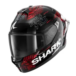 Каска SHARK CUP SPEED-VIB BLACK/RED/SILVER
