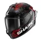 Каска SHARK CUP SPEED-VIB Black Red Silver – спортна каска с Pinlock 70