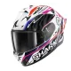 Каска SHARK CUP SPEED FANCY BLACK BLUE WHITE с SHARK FIN и Pinlock 70