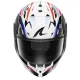 Каска SHARK CUP SPEED FANCY BLACK BLUE WHITE с SHARK FIN и Pinlock 70