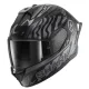 Каска SHARK CUP SPEED-FANCY MAT BLACK/GREY с SHARK FIN спойлер и Pinlock 70
