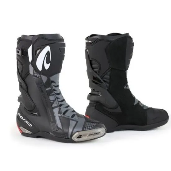 Спортни мотоциклетни ботуши FORMA Phantom Black с титанови слайдери