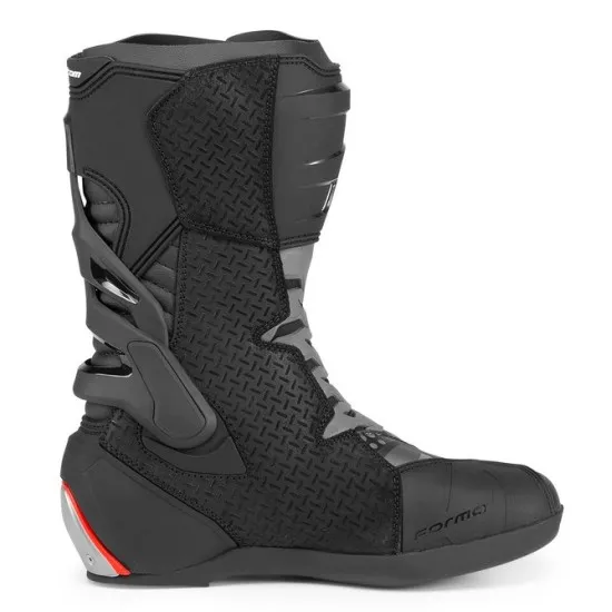 Спортни мотоциклетни ботуши FORMA Phantom Black с титанови слайдери
