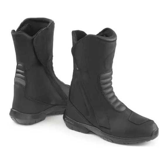 Дамски мото ботуши FORMA Frontier Dry WP Black с D3O защита