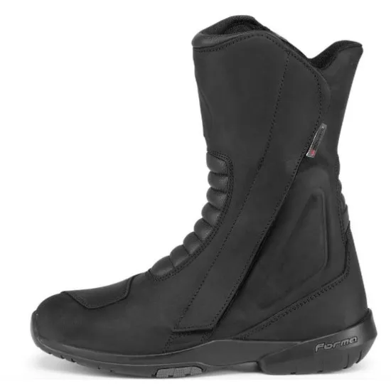 Дамски мото ботуши FORMA Frontier Dry WP Black с D3O защита