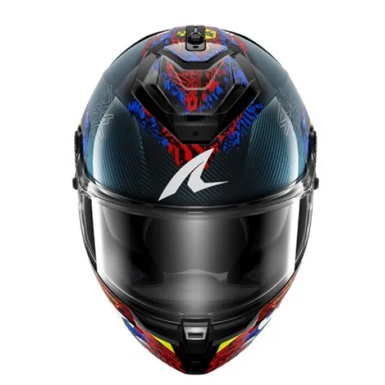 Каска SHARK SPARTAN GT PRO CARBON SPEED-VIB BLACK BLUE RED – GT каска ECE 22-06