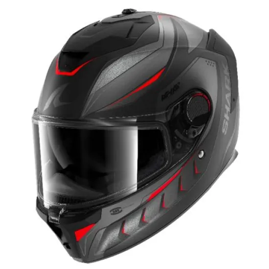 Каска SHARK SPARTAN GT PRO CARBON MEKARIUM MATT BLACK GREY RED – GT каска ECE 22-06