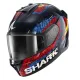 Каска SHARK D-SKWAL 3 SPEED-VIB BLUE/RED/YELLOW – интегрална мото каска с Pinlock 70