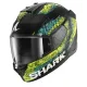 Каска SHARK D-SKWAL 3 SPEED-VIB BLACK/BLUE/YELLOW – интегрална мото каска с Pinlock 70
