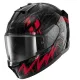 Каска SHARK D-SKWAL 3 SHIEVER BLACK/GREY/RED – интегрална мото каска с Pinlock 70 и слънчеви очила