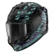 Каска SHARK D-SKWAL 3 REPTAIA BLACK/BLUE/PURPLE – интегрална мото каска с Pinlock 70 и слънчеви очила