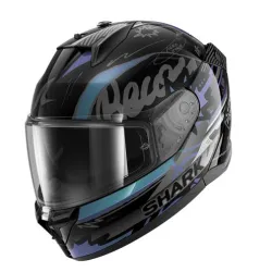 Каска SHARK D-SKWAL 3 STREETRUSH BLACK/BLUE/PURPLE