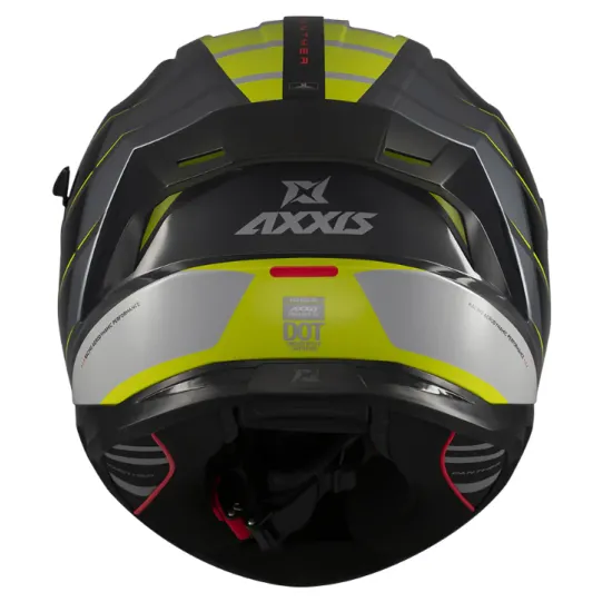 Каска AXXIS PANTHER SV FLIGHT C3 GLOSS с вътрешен слънчев визьор и ECE 22.06