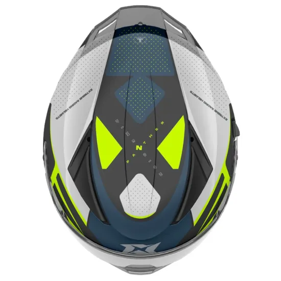 Каска AXXIS PANTHER SV DIMENSION B3 с вътрешен слънчев визьор и ECE 22.06