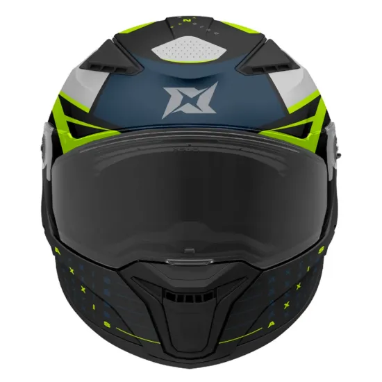 Каска AXXIS PANTHER SV DIMENSION B3 с вътрешен слънчев визьор и ECE 22.06