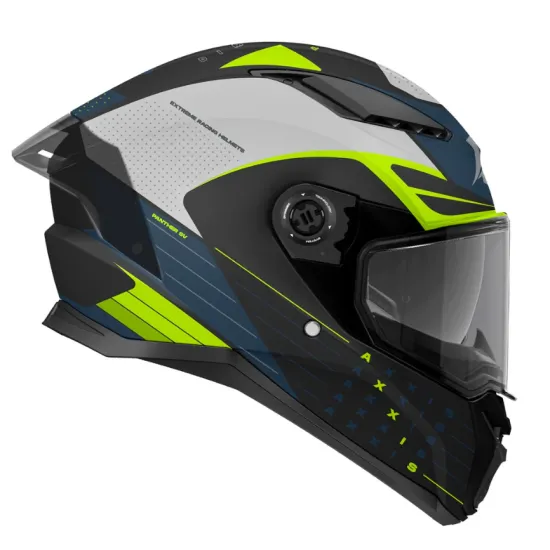 Каска AXXIS PANTHER SV DIMENSION B3 с вътрешен слънчев визьор и ECE 22.06
