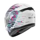 Каска SHARK RIDILL 2 REPTAIA BLUE PURPLE WHITE интегрална каска със слънчев визьор