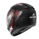 Каска SHARK RIDILL 2 SPEED-VIB BLACK GREY ORANGE с вградени слънчеви очила и ECE 22-06