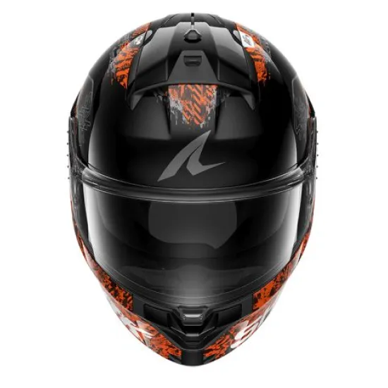 Каска SHARK RIDILL 2 SPEED-VIB Black Orange – интегрална каска с ECE 22-06