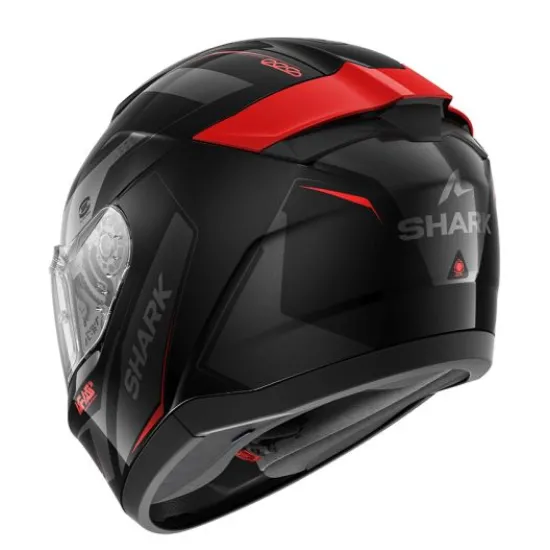 Каска SHARK RIDILL 2 MEKARIUM Black Grey Red – интегрална каска с Pinlock ready