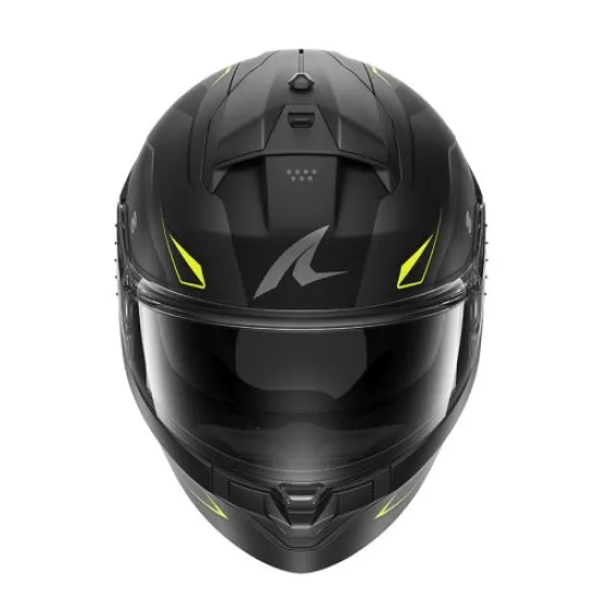 Каска SHARK RIDILL 2 MEKARIUM Black Grey Yellow – интегрална каска с Pinlock ready