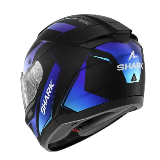 Каска SHARK RIDILL 2 MEKARIUM Black Blue – интегрална каска с Pinlock ready