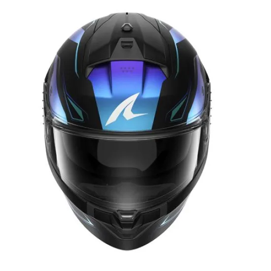 Каска SHARK RIDILL 2 MEKARIUM Black Blue – интегрална каска с Pinlock ready