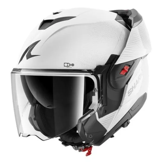 Модуларна каска SHARK OXO SP LYNE WHITE с Pinlock 70 и ECE 22-06 сертификат