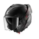 Модуларна каска SHARK OXO SP LYNE MAT BLACK RED Flip-back с Pinlock 70