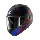 Модуларна каска SHARK OXO SPEED TECH BLACK BLUE RED с Pinlock 70 и ECE 22-06